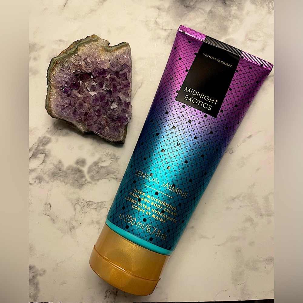 Victoria Secret Midnight Exotics Sensual Jasmine Rare HTF Hand & Body Cream